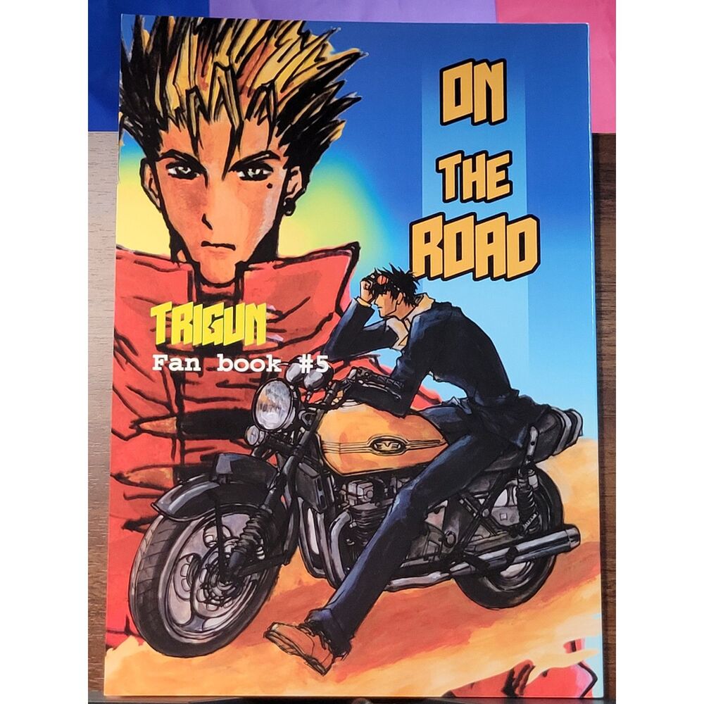 Trigun Vintage 2000 Doujinshi Wolfwood x Vash - On the Road Fan Book 5